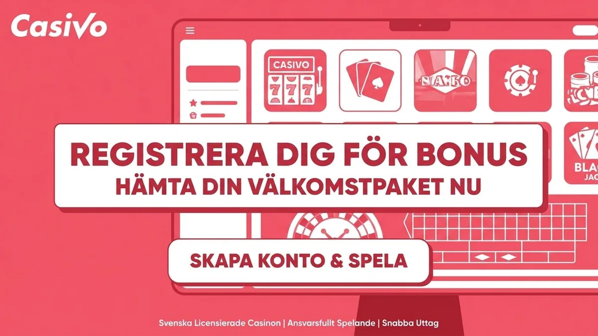 Registrera dig med bonus